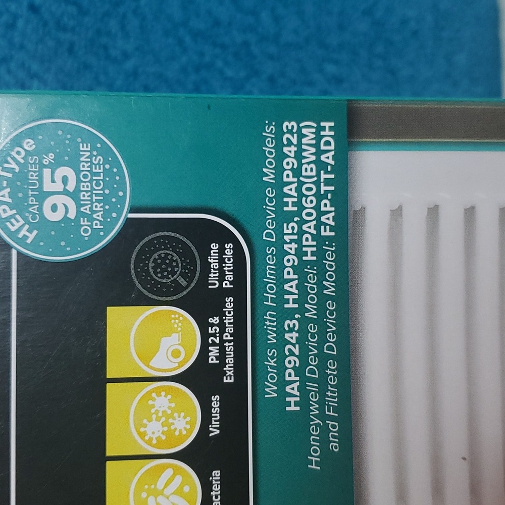NEW Filtrete Room Air Purifier Plus Odor Reduction Filter A/D/H HEPA type - Picture 11 of 12
